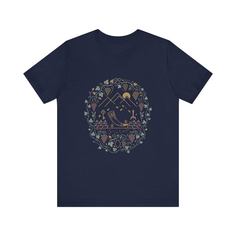 Georgian Drinking Horn Shirt, Kantsi Marani Wine Tee, Sakartvelo Gift, Republic of Georgia T-Shirt, Georgian Roots Wine Gift image 3