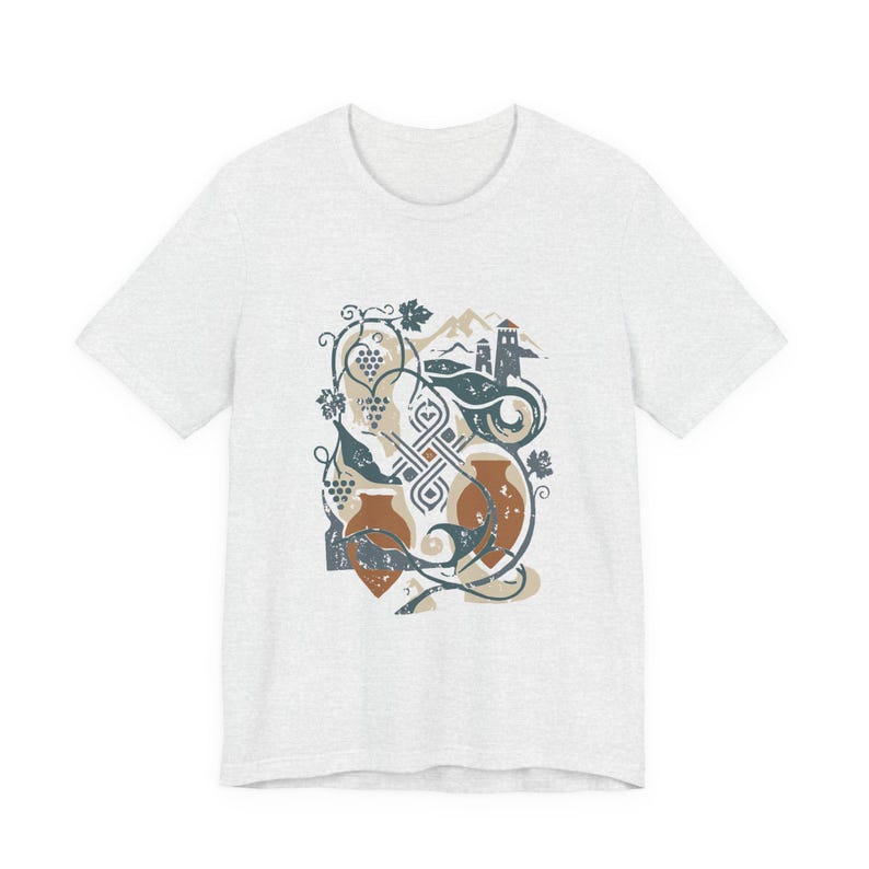 Svaneti Shirt, Georgian Mountains Tee, Sakartvelo Gift, Republic of Georgia T-Shirt, Caucasus Georgia Travel Georgian Roots Gift image 4