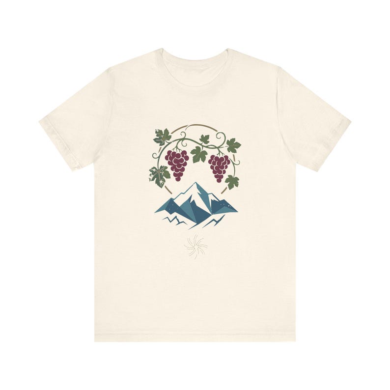 Georgian Grapevine Shirt, Caucasus Wine Country Tee, Sakartvelo Gift, Republic of Georgia T-Shirt, Georgian Roots Heritage Gift image 3