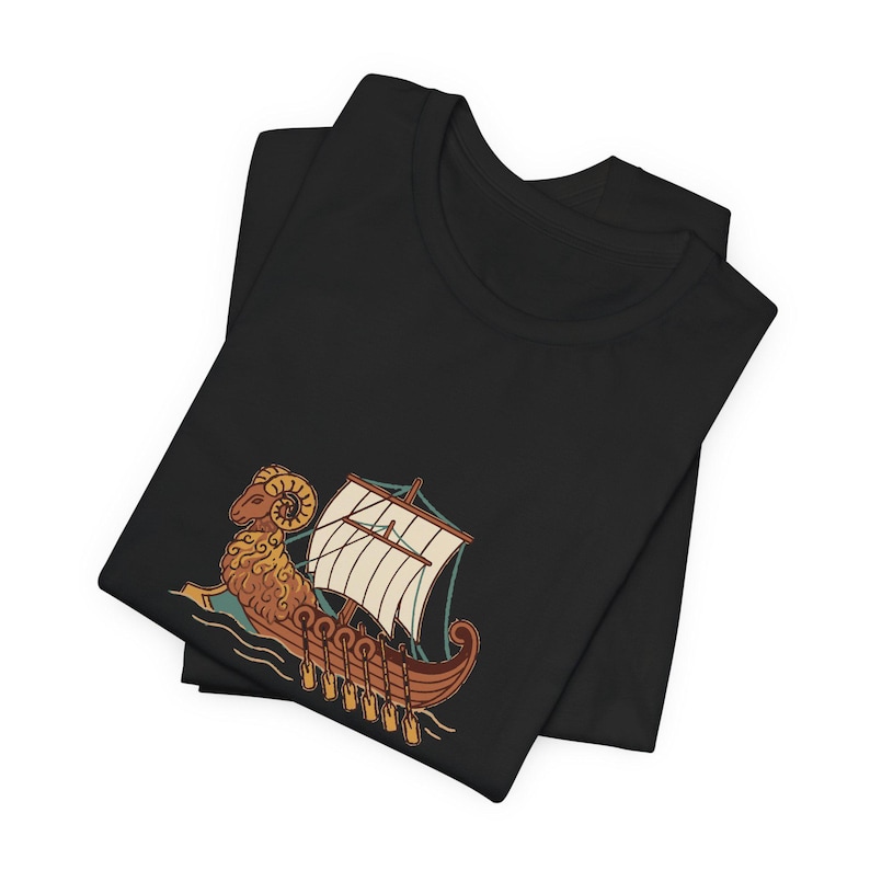 Golden Fleece Shirt, Argonauts Jason Myth Tee, Georgian Colchis T-Shirt, Sakartvelo Gift, Republic of Georgia Mythology Roots Tee image 3