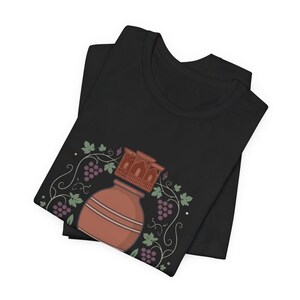 Tbilisi Shirt, Georgian Qvevri Wine Tee, Sakartvelo Gift, Republic of Georgia T-Shirt, Georgia Travel Georgian Roots Heritage Gift image 5
