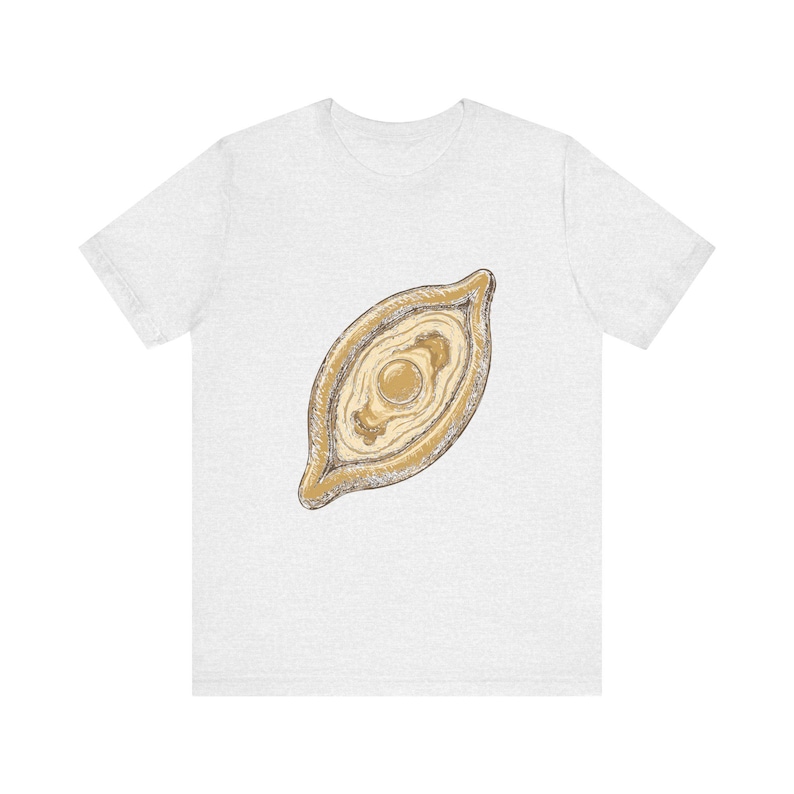 Khachapuri Shirt, Georgian Cheese Bread Tee, Adjaruli Food Gift, Sakartvelo T-Shirt, Republic of Georgia Georgian Roots Gift image 2