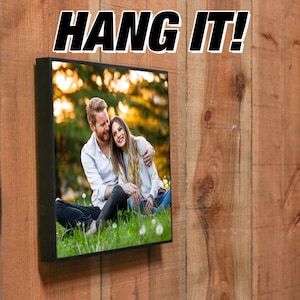 Personalized Custom Picture Frame Bluetooth Speaker - Your Own Image for Wireless Speaker, Gift for Dad, Mom, Brother, Sister, Grandparents
