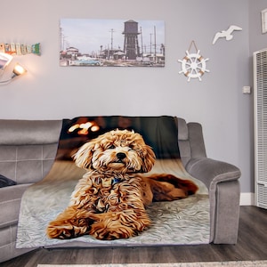 Pet collage blanket hotsell