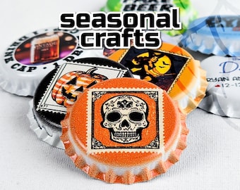 Custom Bottle Caps for Crafting – Personalized Beer & Soda Caps with Logo, Text, or Design for DIY Projects Handmade Gifts