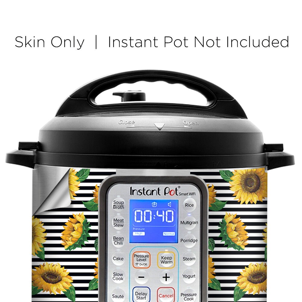 Wrap for Instant Pot Accessories 6 quart Ultra 10 in 1 Cover Sticker, Wraps fit InstaPot Ultra 10 in 1 6 Quart ONLY