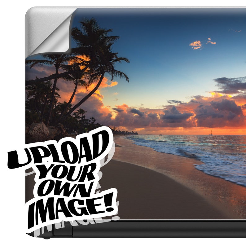 Custom Laptop Skin Upload Your Own Image - Decal Vinyl Wrap for 12" 13" 13.3" 14" 15" 15.4" 15.6 inch Laptops for Acer, HP, Lenovo, Asus image 3