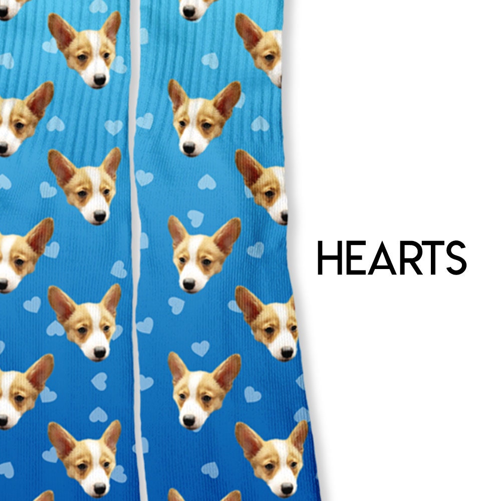 Pet Socks Custom Socks Photo Socks Customized Socks Etsy