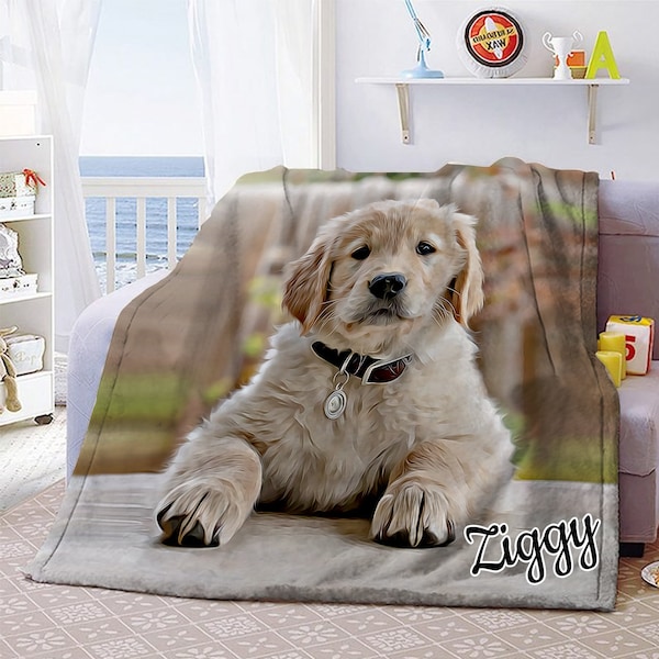 Pet Memorial Blanket Etsy