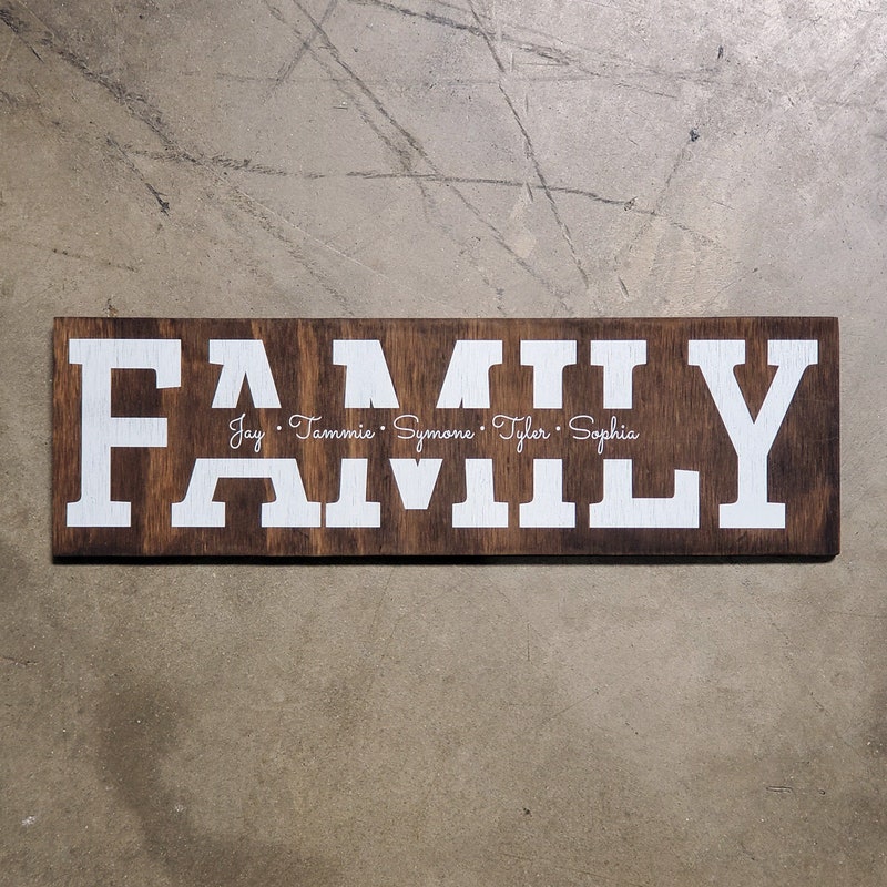 Family Wall Decor - Etsy