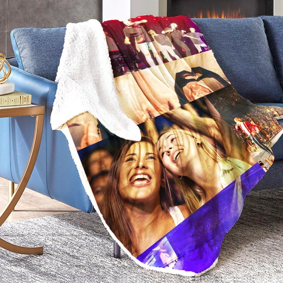 Custom Blanket Collage Best Gift Ever Boyfriend Girlfriend BFF