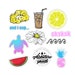 11 Pack - Cute Vsco Stickers Pack Aesthetic Stickers for Hydro Water Bottles, Laptop, Computers, Notebook, Planner, Trendy, Scrapbooking 