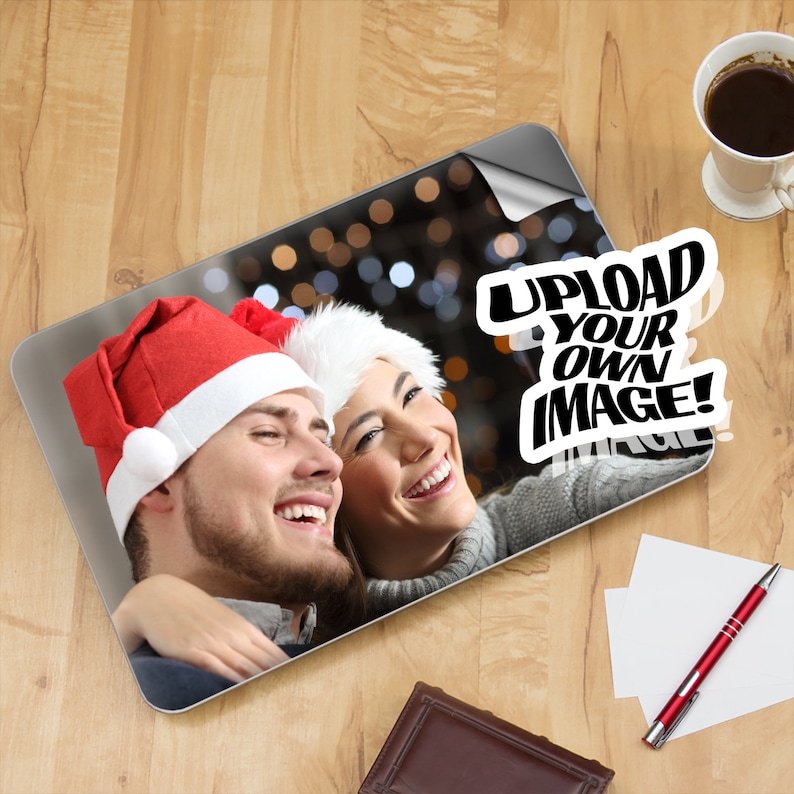 Custom Laptop Skin Upload Your Own Image - Decal Vinyl Wrap for 12" 13" 13.3" 14" 15" 15.4" 15.6 inch Laptops for Acer, HP, Lenovo, Asus image 4
