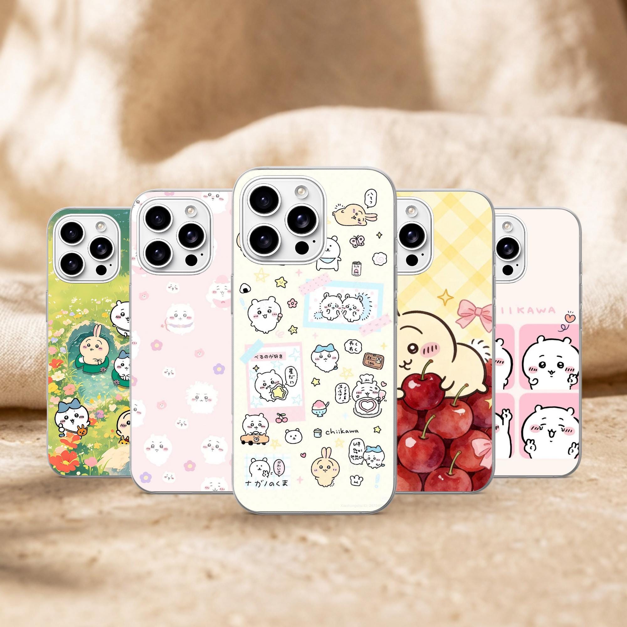 Chiikawa Clear Phone Case - Etsy