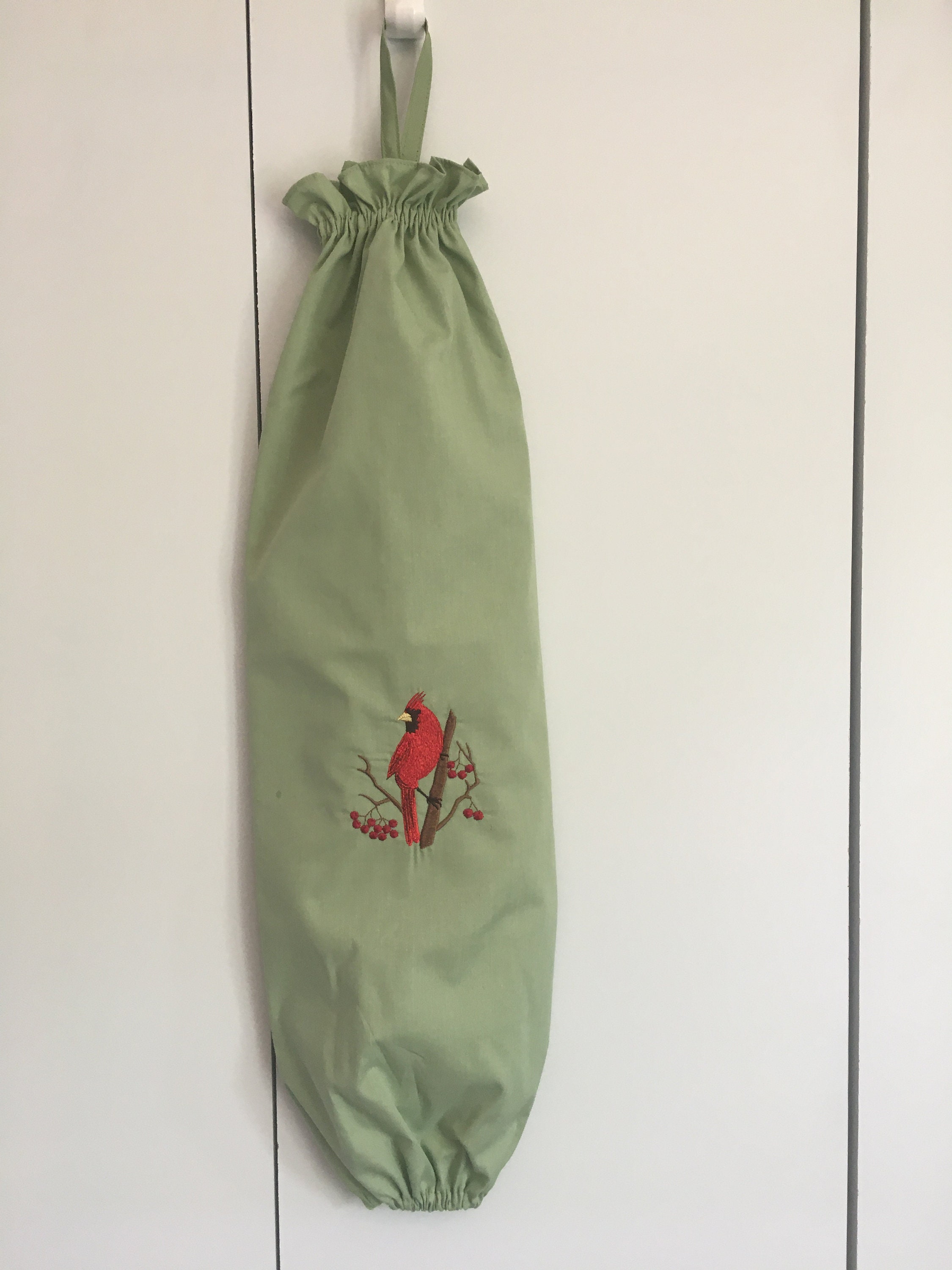 Extra Large Plastic Bag Holder / Farmhouse Kitchen Bag Caddy / Etsy