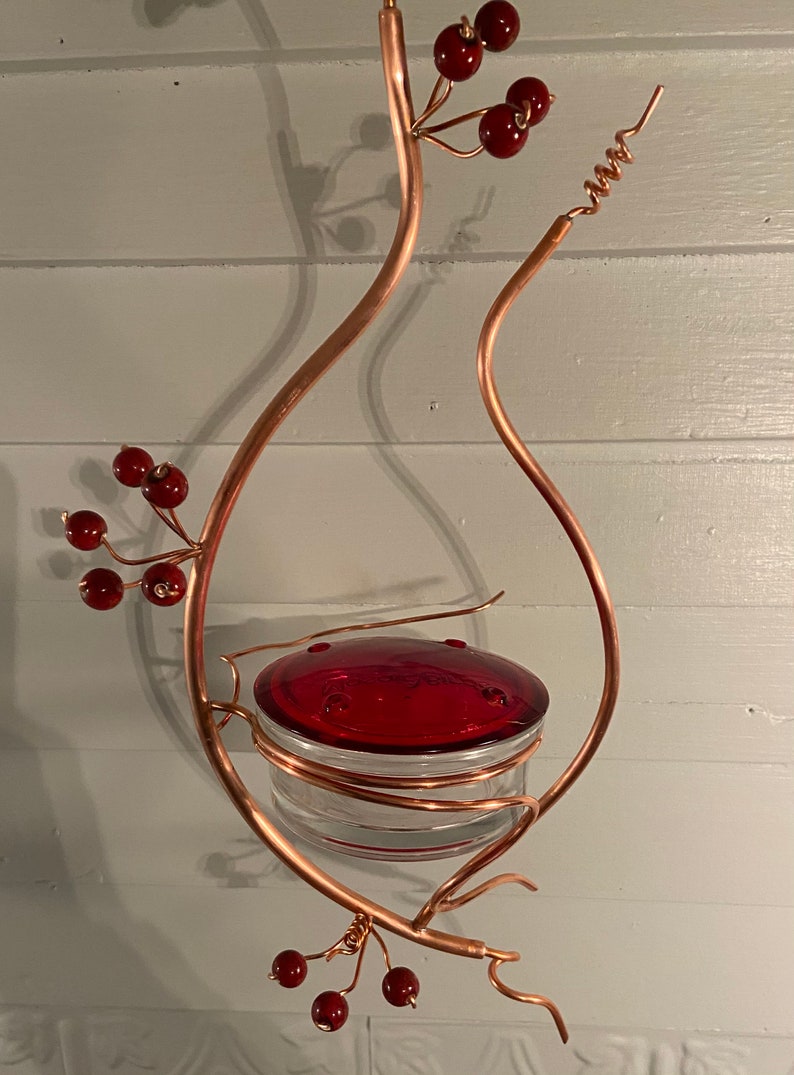 Coppervine Hummingbird Feeder Etsy