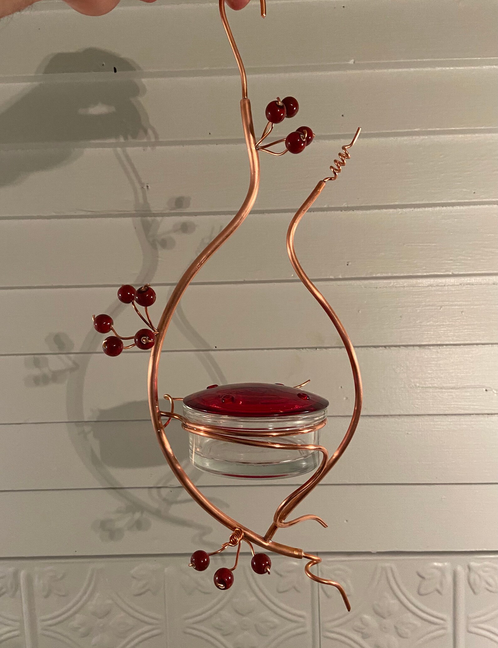 Coppervine Hummingbird Feeder Etsy