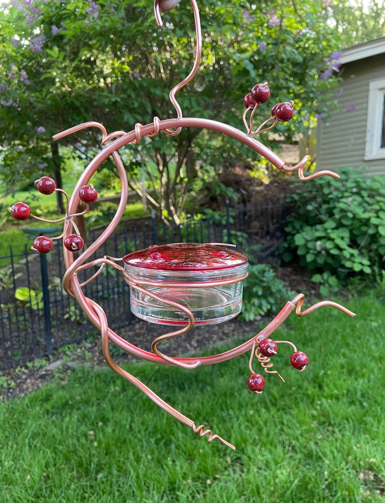 Coppervine Hummingbird Feeder Etsy