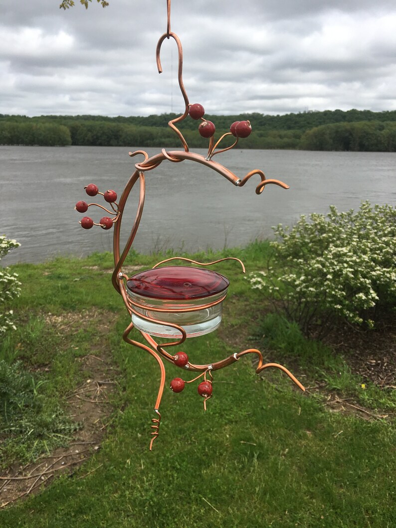 Coppervine Hummingbird Feeder Etsy