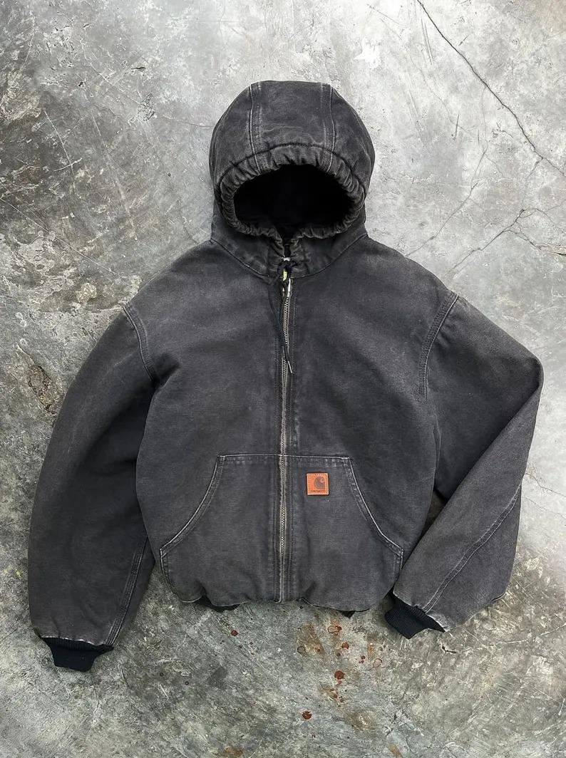 Carhartt Active J130 Blk - Etsy