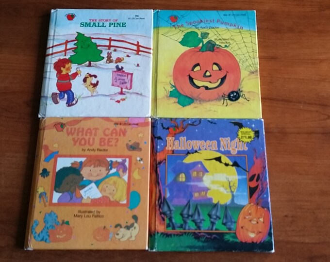 Set of 4 Little Landoll Books 4, Three Halloween Books, One Christmas Book - Etsy