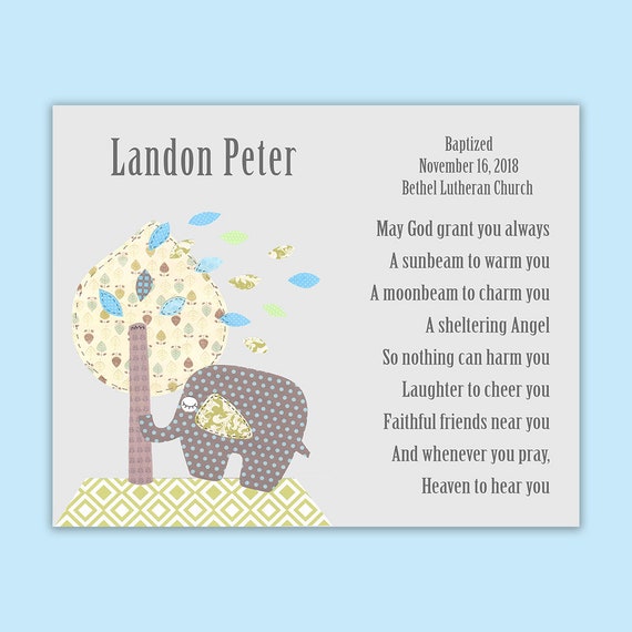 personalized baptism gifts for baby boy