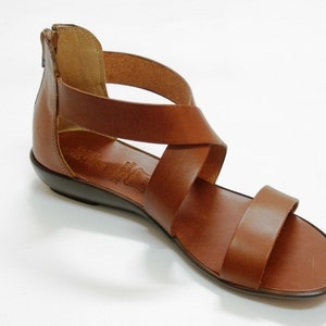 Greek Leather Sandals "charisma" code #400