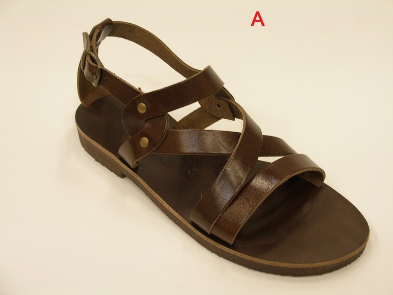 Greek Leather Sandals agnes code 137 image 4