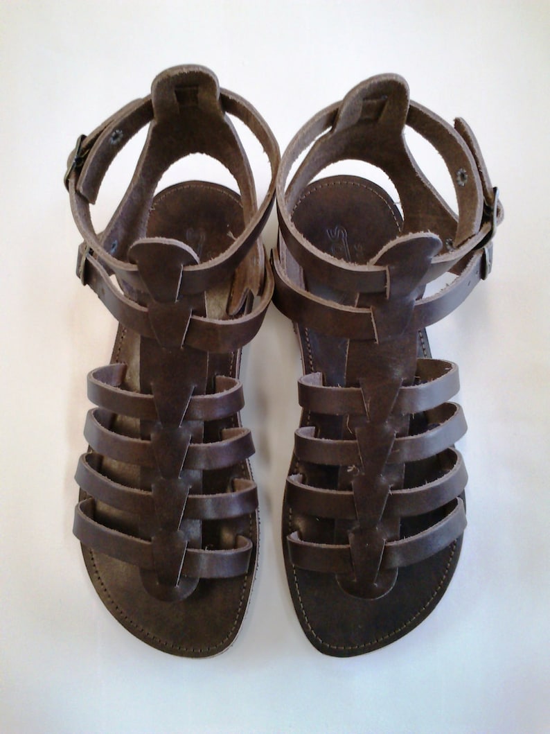 Greek Leather Sandals iphigenia code 95 image 2
