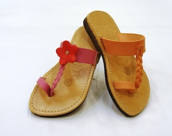 Trendy Children Leather Sandals