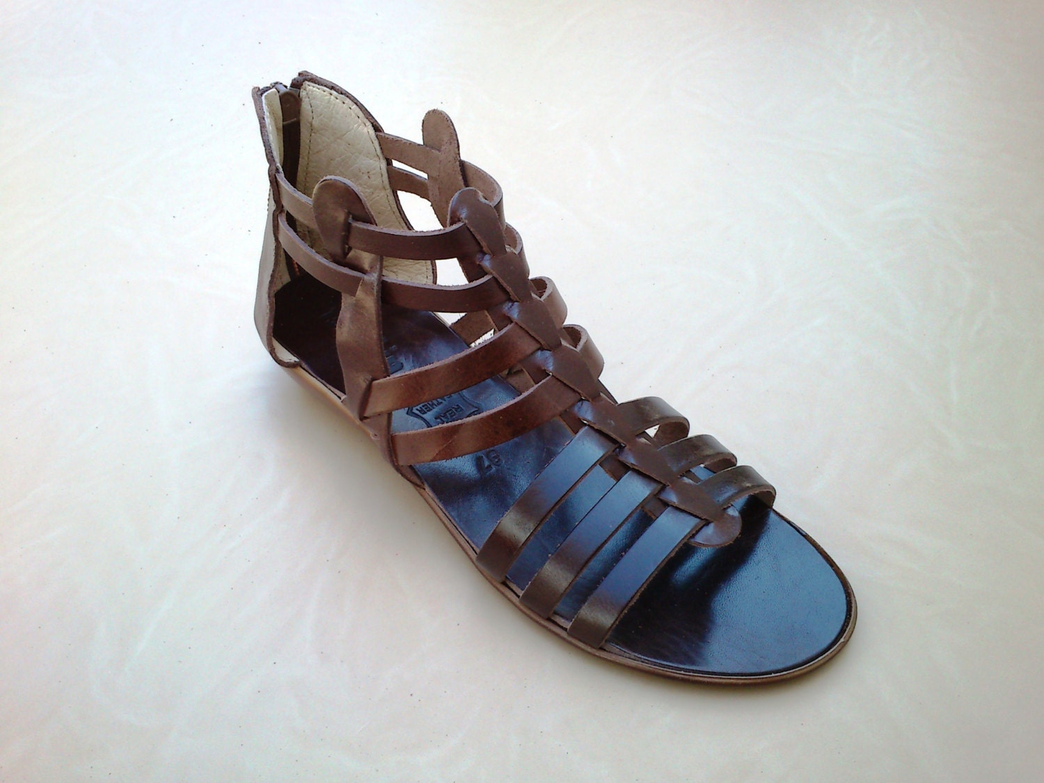 Greek Leather Sandals cassandra Code 405 - Etsy