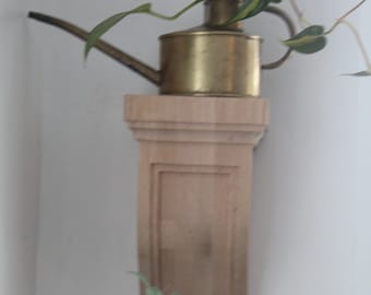 Large Traditional Recessed Corbel in Red Oak- 14" x6 1/2" x6 1/2"!