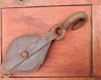 Large Antique Pulley