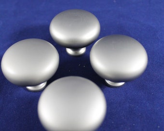 Satin Nickel Cabinet Hardware Round Knob - set of 24- Free Shipping!