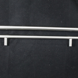 Franklin Brass P01014K-SS-B 7-1/2&quot; (190mm) Center Bar Pull, Brushed Steel, 30 Count