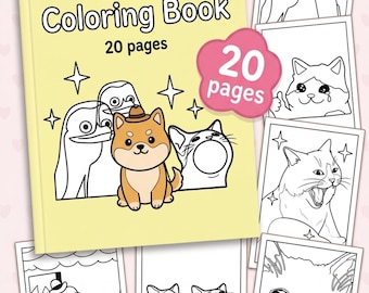 Libro para colorear de memes