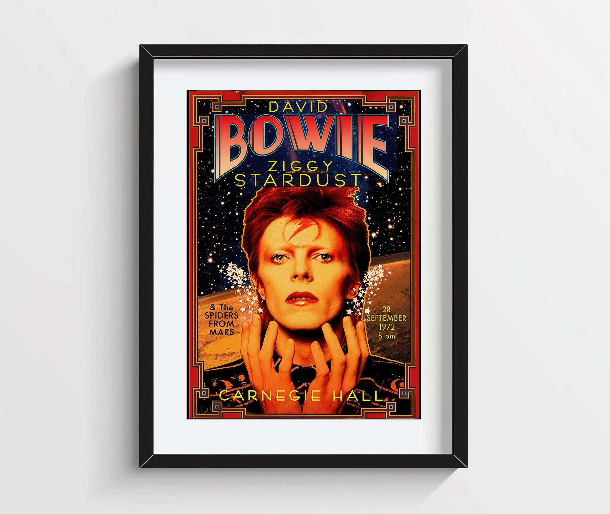 David Bowie Ticket - Etsy
