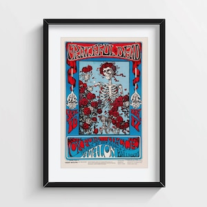 Grateful Dead Vintage Poster - Etsy