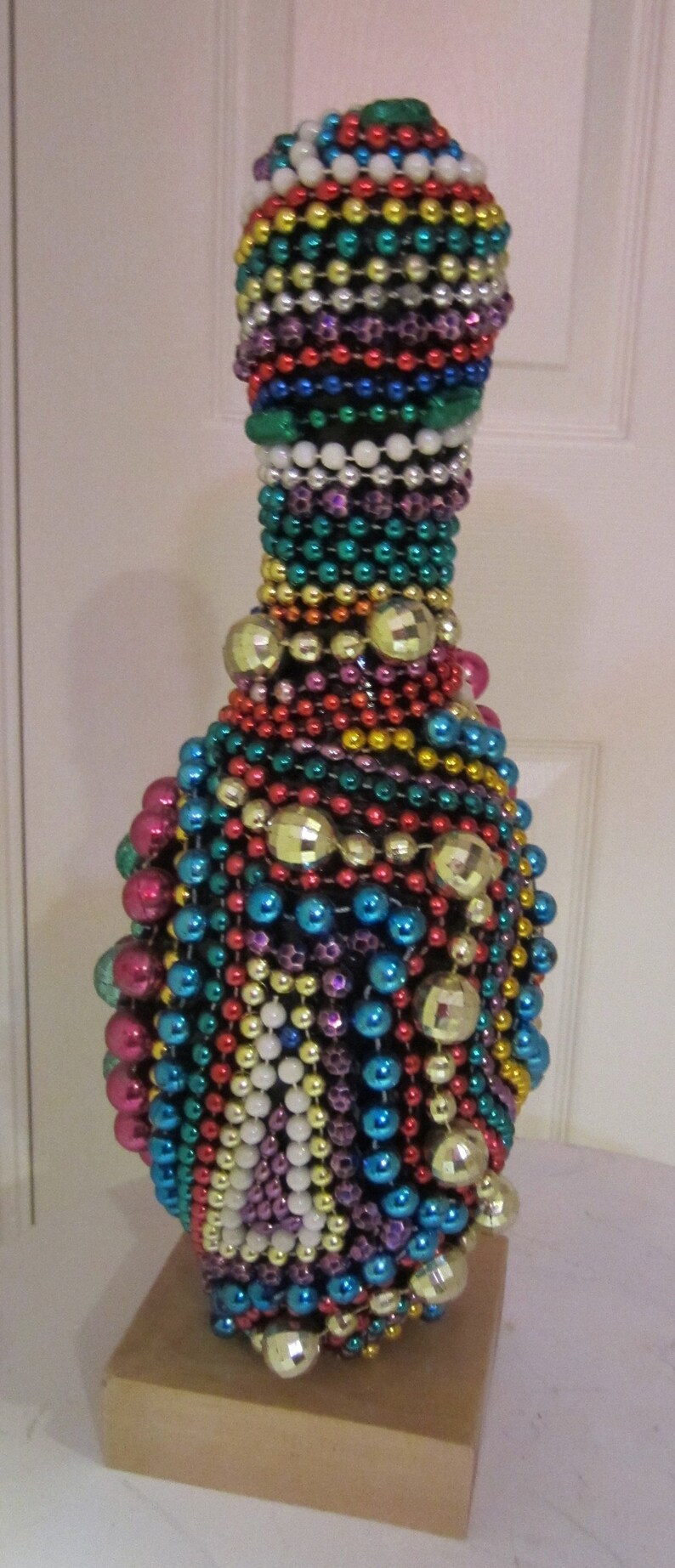 mardi gras bowling ball