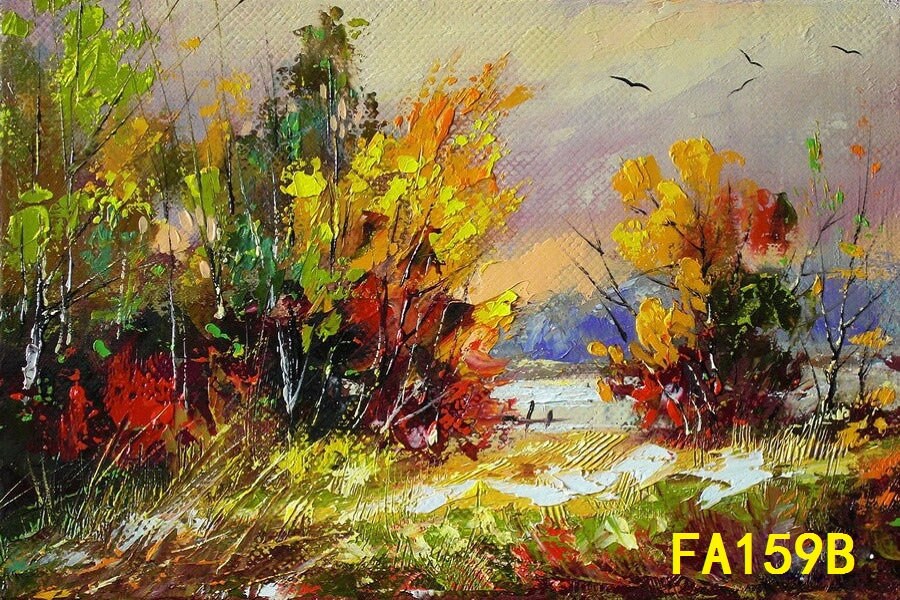 High Quality Oil Painting on Canvas Hand Painted Landscape Art FA159 - Etsy