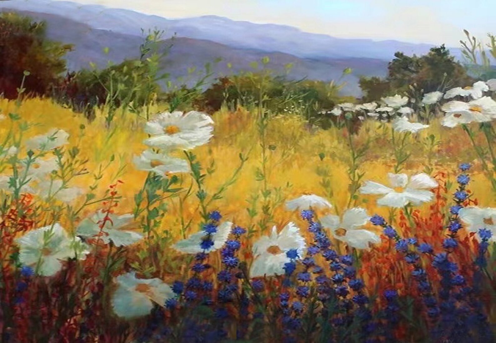 High Quality Landscape Oil Painting on Canvas Hand Painted Art for Home