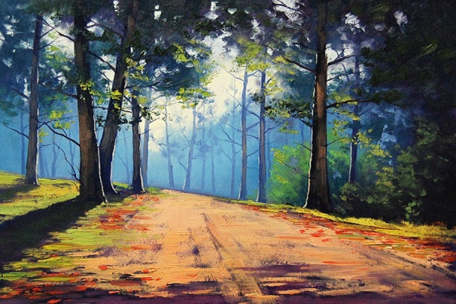 High Quality Original Oil Painting on Canvas Hand Painted Landscape Art