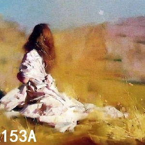 Figure oil painting on canvas modern girl  art for home decor hand painted with High Quality RA153