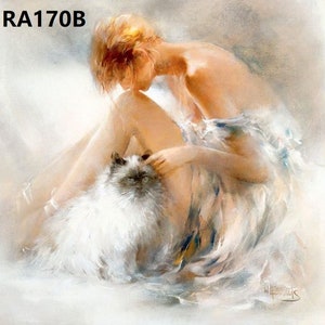 Figure oil painting on canvas modern girl  art for home decor hand painted with High Quality  RA170