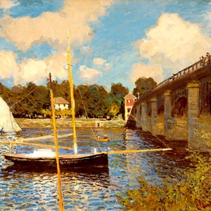 Hochwertige Landschaft Ölgemälde Reproduktion von Claude Monet Mon106A