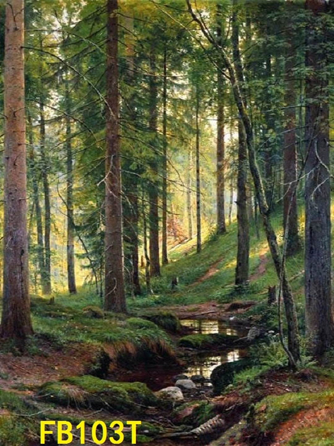 Handmade Classical Forestry Landscape Oil Paintings on Canvas - China Oil  Painting and Canvas price