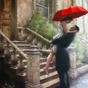 High Quality Figure oil painting Hand painted Modern art On Canvas RA182
