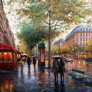 Landscape Oil Painting On Canvas Scenic Wall Art For Home Decor Hand Painted Artwork FS114A