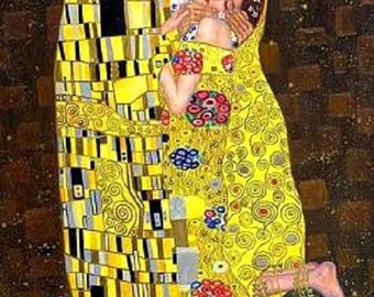High Quality Figure Oil Painting Reproduction Of Gustav Klimt Lim101A