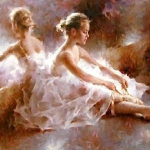 Figure oil painting on canvas modern girl  art for home decor hand painted with High Quality RA226D